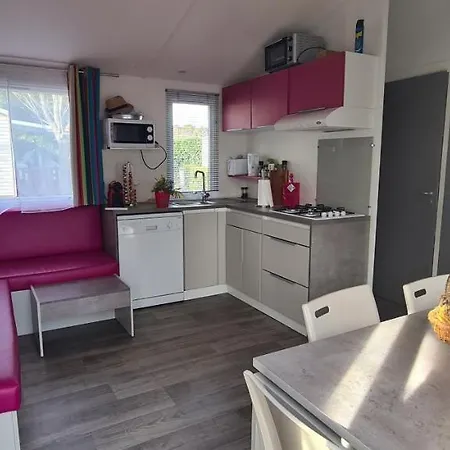 Mobil-home 6 Places Campingplatz Biscarrosse
